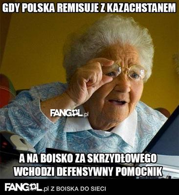 Memy po meczu Polska - Kazachstan