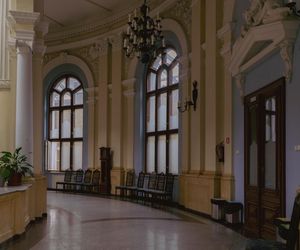 Wnętrze Zdroju Wojciech. Lądek-Zdrój na Dolnym Śląsku