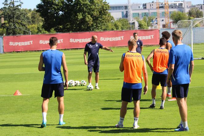 Trening Lecha Poznań przed meczem z Zagłębiem Lubin