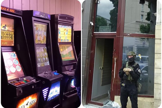 Celnicy w akcji. Zlikwidowali nielegalne salony gier w centrum Szczecina