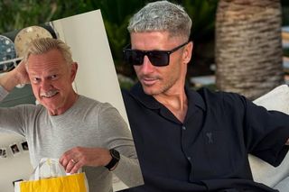 Blondynek z Barcelony. Lewandowski kopiuje Pazurę?