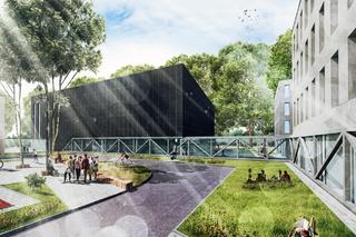 Projekt kompleksu sportowego przy Zespole Szkół Łączności w Krakowie