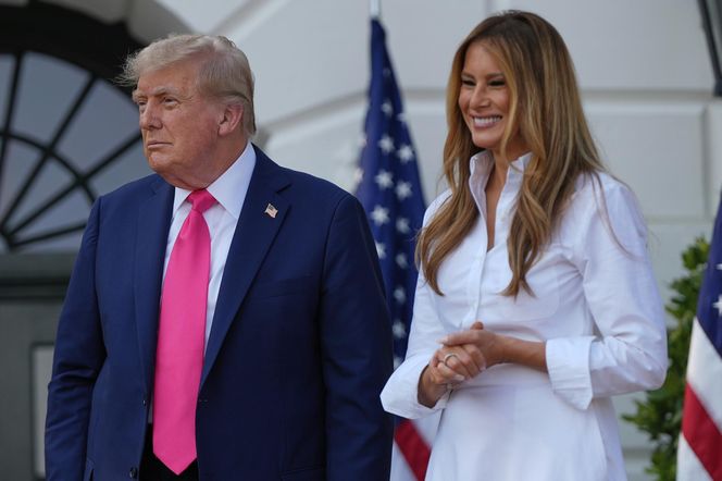 Pierwsze damy zadają szyku: Marta Nawrocka i Melania Trump