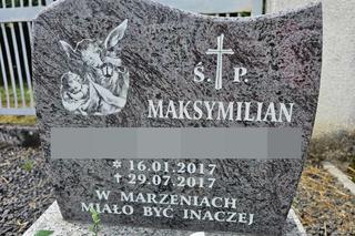 Podkarpackie. Maksiu miał tylko 6 miesięcy, kiedy został zamordowany. Grób chłopca [GALERIA]