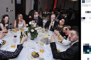 Kinga Duda na balu półmetkowym w luksusowym hotelu ZDJĘCIA