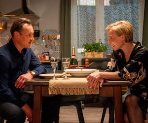 Barwy szczęścia, odcinek 3264. Stefaniak (Paweł Ławrynowicz), Sonia (Weronika Nockowska)