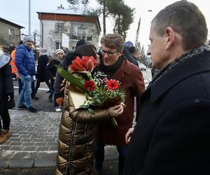 Oblali nowy tunel szampanem! Wyśmienite humory urzędników w Sulejówku 