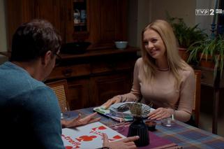 M jak miłość, odcinek 1514. Michał (Paweł Deląg), Joasia (Barbara Kurdej-Szatan)