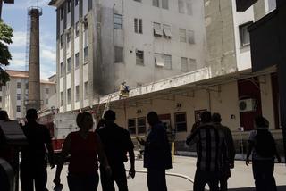Pożar szpitala w Rio de Janeiro