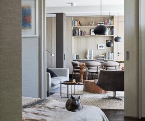 Apartament z widokiem na Warszawę - projekt Joanny Kulczyńskiej