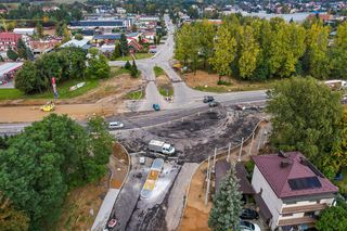 Przebudowa DK94 w Olkuszu - stan na listopad 2025 r.