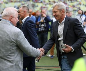 Politycy fani Lechii Gdańsk: Tusk, Wałęsa, Nawrocki, Kurski