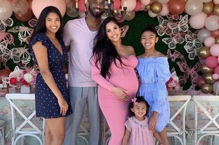 Kobe Bryant  z rodziną