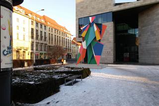 Dziesięciometrowy arlekin stanie w centrum Wrocławia [ZDJĘCIA, AUDIO]