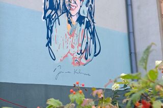 Nowy mural w Parku Sienkiewicza w Łodzi