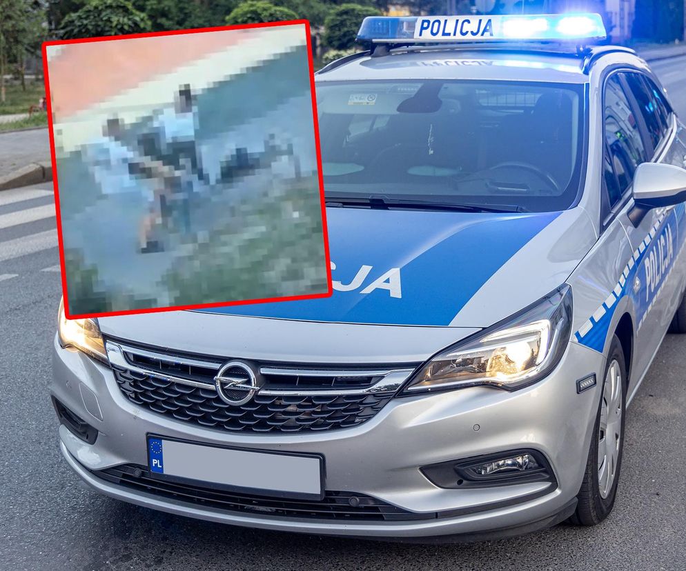 Jaworzno. Pobił 32-latkę i zerwał z niej ubranie, bo było krakowskiego klubu. Nagranie trafiło do sieci