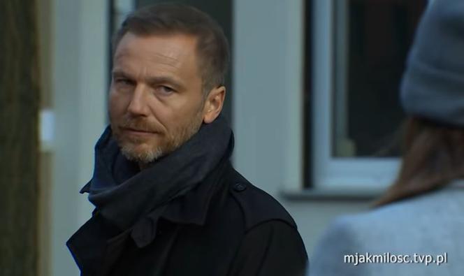 M jak miłość odc. 1447. Andrzej Budzyński (Krystian Wieczorek)