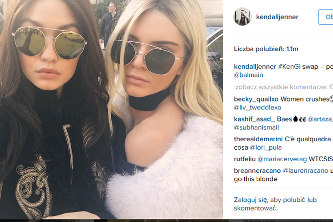 Kendall Jenner i Gigi Hadid