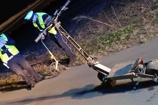 Dziecko jest w ciężkim stanie po wypadku na hulajnodze elektrycznej. Chłopiec pożyczył ją tylko na chwilę