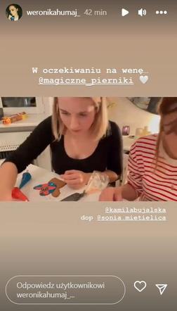 Weronika Humaj (Kasia w Stuleciu Winnych), Kamila Bujalska (Basia w Stuleciu Winnych) 
