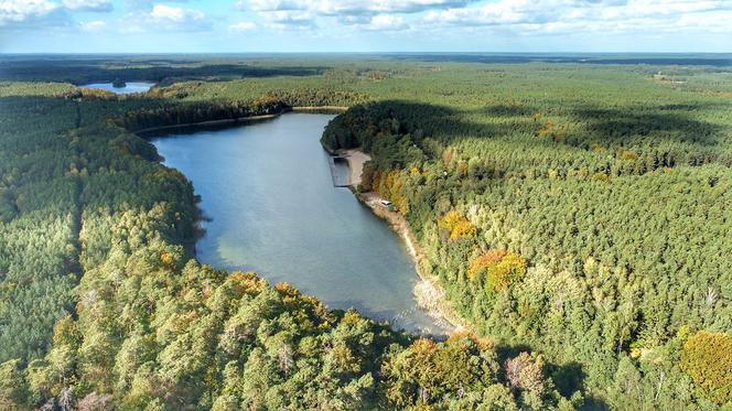 Kąpielisko na Jeziorze Nierzym przy Ośrodku Przywodnym „Nierzym” w Nierzymiu (gmina Kłodawa).