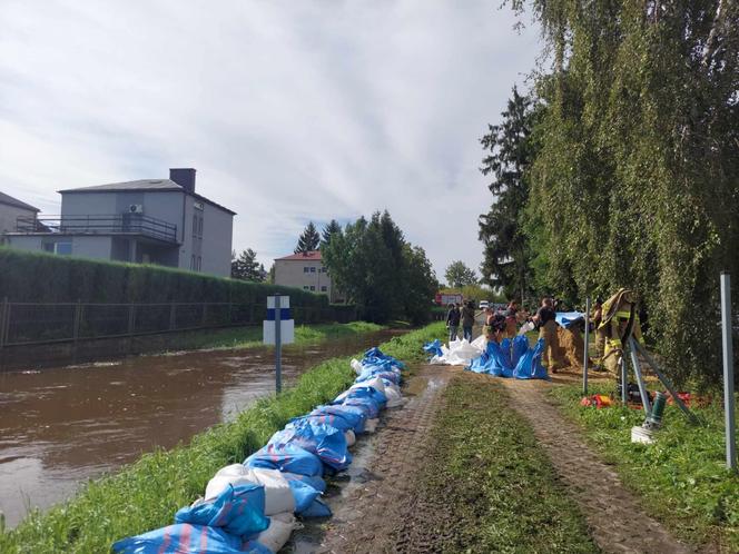 Powódź błyskawiczna w Zamościu