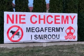 Mieszkańcy Sadkowa nie chcą fermy 1000 krów. Ich protest popiera coraz więcej osób