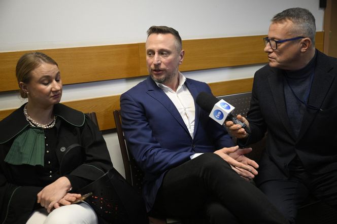 Kaczyński spotkał się z Brejzą przed sądem