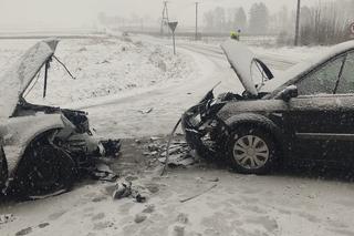 Wypadek w Krasocinie w powiecie włoszczowskim