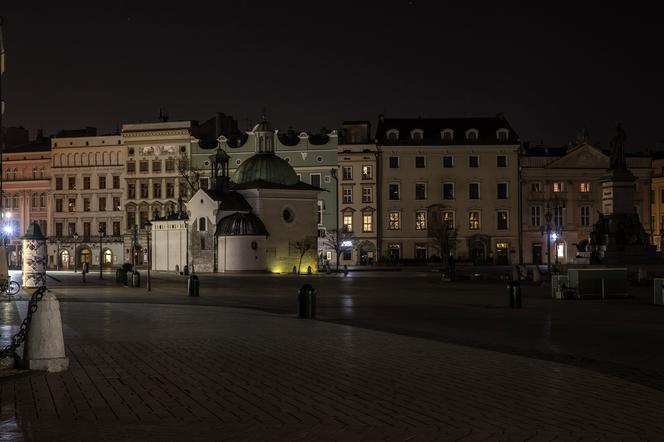 Kraków wyłączył oświetlenie uliczne w nocy