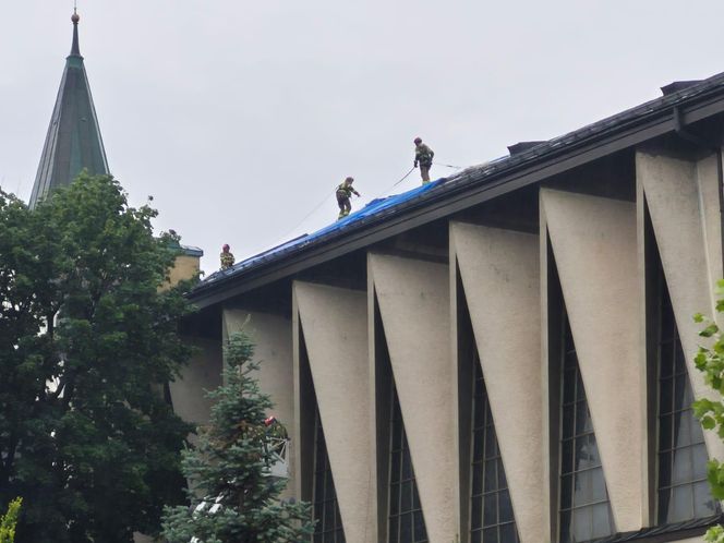 Skutki nawałnic w powiatach brzeskim i tarnowskim z 7 lipca 2025 roku