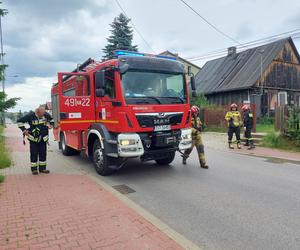 Interwencja strażaków przy Moniuszki 24.06.2023