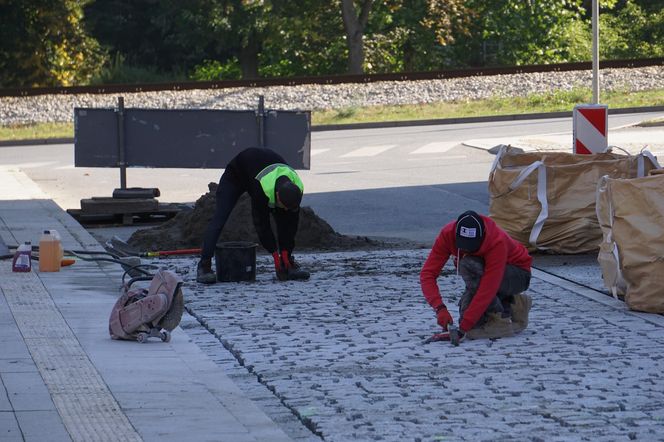 Prace na placu Kościeleckich w Bydgoszczy na ostatniej prostej! 