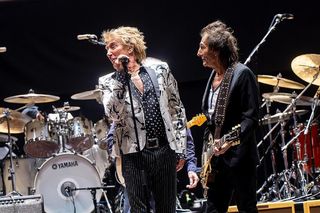 Rod Stewart i Ronnie Wood zagrają na jednej scenie na festiwalu Glastonbury