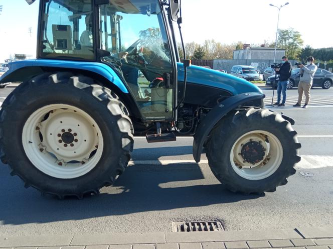 Protest rolników w Grudziądzu