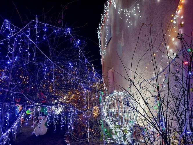 Najbardziej oświetlony dom w Polsce jest w Bydgoszczy. Za tymi świątecznymi lampkami stoi wzruszająca historia