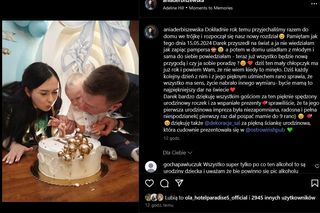 Roczek synka Anny Derbiszewskiej 