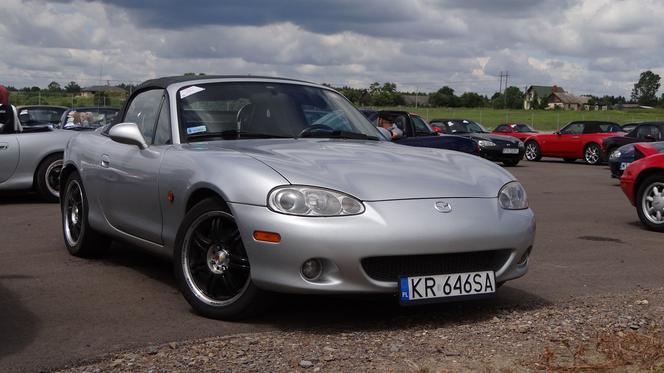 Mazda MX-5 - zlot 2014 fanów w Polsce na torze Jastrząb