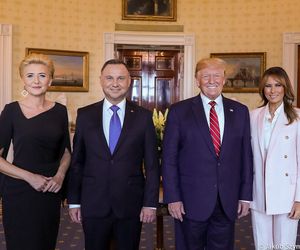 Agata Kornhauser-Duda i Melania Trump. Historyczne spotkania Pierwszych Dam