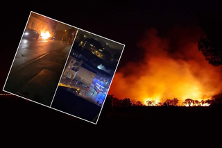 Co się dzieje na ul. Orlej w Bydgoszczy? Płoną samochody i budynek