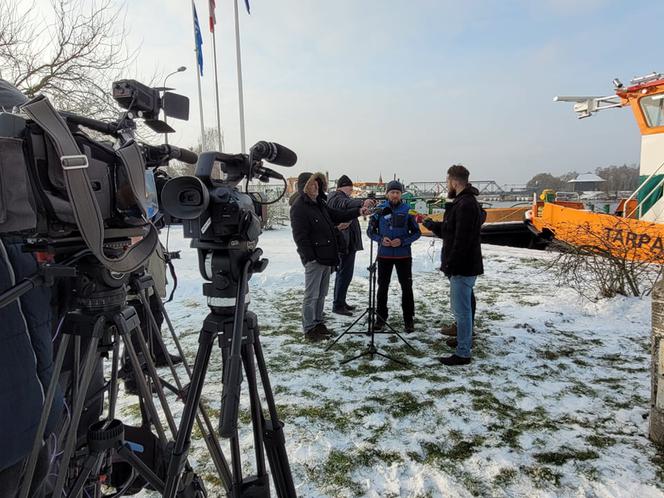 Lodołamacze wyruszają na Odrę