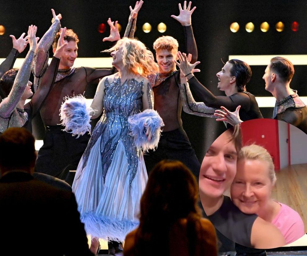 Bursztynowicz trenuje taniec kochanków