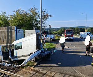 Wypadek na przejeździe kolejowym w Woli Filipowskiej