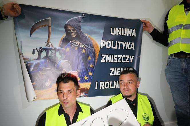 Rolnicy protestują w Sejmie