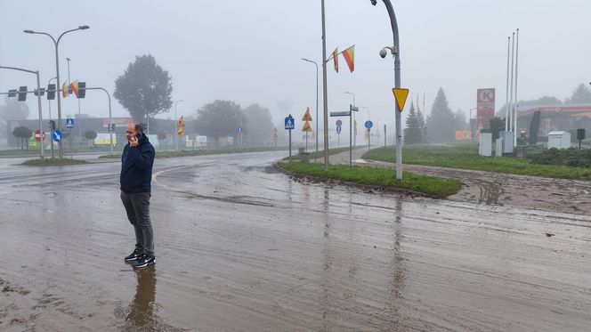 Jelenia Góra zalana przez powódź