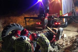 Wypadek śmiertelny w gminie Bodzentyn. Ciągnik przygniótł mężczyznę!