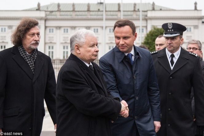 Jarosław Kaczyński. Andrzej Duda