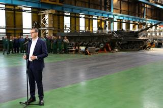 Wizyta premiera w Zakładzie Bumar Łabędy