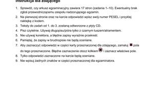 Matura język angielski 2023 - ARKUSZE CKE (FORMUŁA 2015)