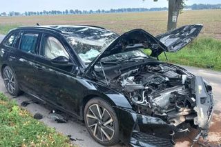 Wypadek motocyklisty w Turwi